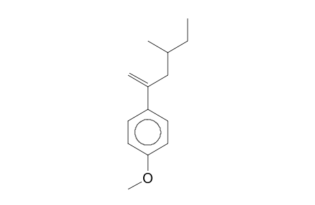 1-Hexene, 2-(p-anisyl)-4-methyl-