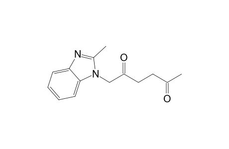 1-(2-Methyl-1''-benzimidazol-1-yl)hexane-2,5-dione