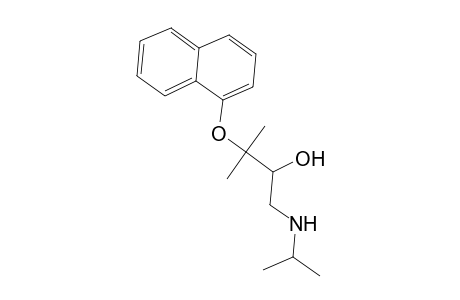 2-Butanol, 1-(isopropylamino)-3-methyl-3-(1-naphthyloxy)-