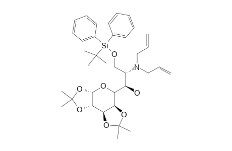 8-O-(TERT.-BUTYLDIPHENYLSILYL)-7-DEOXY-7-DIALLYLAMINO-1,2,3,4-DI-O-ISOPROPYLIDENE-BETA-L-ERYTHRO-D-GALACTO-OCTOSE