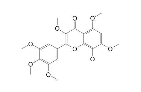 8-HYDROXY-3,5,7,3',4',5'-HEXAMETHOXYFLAVONE