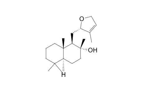 (1R,2R,4aS,8aS)-2,5,5,8a-tetramethyl-1-[[(2S)-3-methyl-2,5-dihydrofuran-2-yl]methyl]-3,4,4a,6,7,8-hexahydro-1H-naphthalen-2-ol