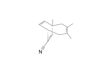 7-CYANO-1,3,4-TRIMETHYLBICYClO-[4.2.2]-DECA-3,7,9-TRIENE