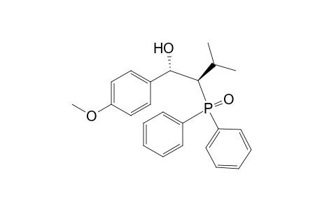 (1S,2R)-2-diphenylphosphoryl-1-(4-methoxyphenyl)-3-methyl-butan-1-ol