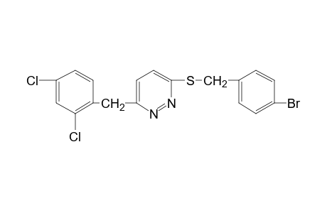 3-[(p-BROMOBENZYL)THIO]-6-(2,4-DICHLOROBENZYL)PYRIDAZINE