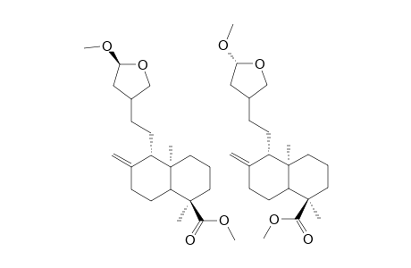 15,16-EPOXY-15-METHOXY-ENT-LABD-8(17)-EN-18-OIC-ACID-METHYLESTER