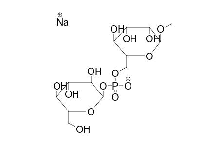 METHYL 6-ALPHA-D-GLUCOPYRANOSYLPHOSPHO-ALPHA-D-MANNOPYRANOSIDE, SODIUMSALT