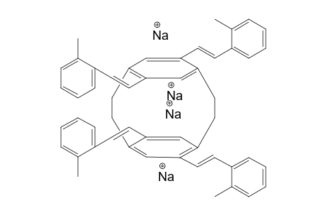 4,7,12,15-TETRASTYRYL-[2.2]-p-CYCLOPHANE-TETRAMETHYL-DERIVATIVE-SODIUM-SALT