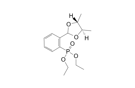 [2-((4R,5R)-DIMETHYL-[1,3]-DIOXOLAN-2-YL)-PHENYL]-PHOSPHONIC-ACID-DIETHYLESTER