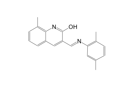 3-{(E)-[(2,5-dimethylphenyl)imino]methyl}-8-methyl-2-quinolinol