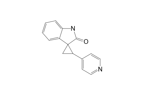 (+/-)-1,3-L-(4-PYRIDYL)-SPIRO-[CYCLOPROPANE-1,3'-[3H]-INDOL]-2'-(1'H)-ONE