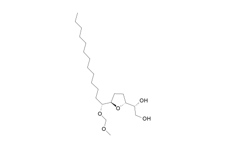 (1R,2'R,5'R,1"R)-1-{5'-[1"-(Methoxymethoxy)tridecyl]tetrahydrofuran-2-yl}ethane-1,2-diol