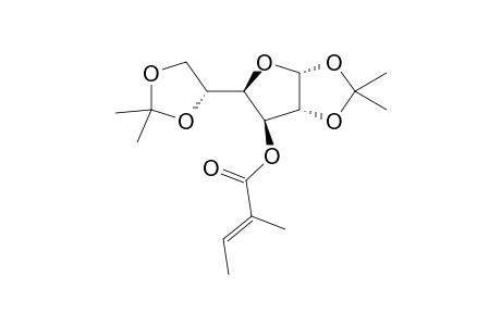 (E)-(1,2:5,6-Di-O-Isopropyliden-.alpha.,D-glucofuranose-3-O-yl) 2-methyl 2-butenoate