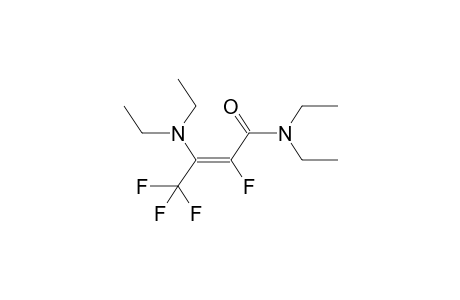 (E)-N,N-DIETHYL-2,4,4,4-TETRAFLUORO-3-DIETHYLAMINO-2-BUTENOIC ACIDAMIDE