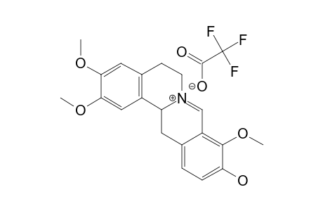 S-(-)-7,8-DIDEHYDROCORYDALMINIUM_TRIFLUOROACETATE