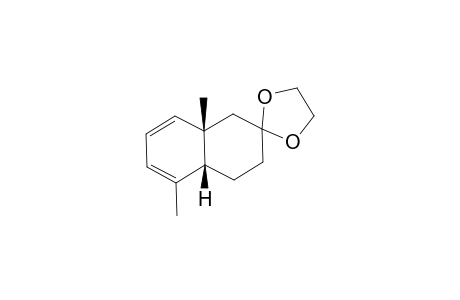 (4'AR,8'AS)-5',8'A-DIMETHYL-3',4',4'A,8'A-TETRAHYDRO-1'H-SPIRO-([1,3]-DIOXOLANE-2,2'-NAPHTHALENE)