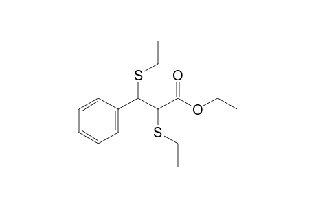 alpha,beta-BIS(ETHYLTHIO)HYDROCINNAMIC ACID, ETHYL ESTER