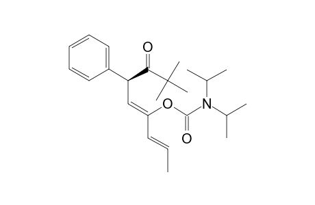 (6R,2E,4Z)-8,8-DIMETHYL-7-OXO-6-PHENYLNONA-2,4-DIEN-4-YL-N,N-DIISOPROPYLCARBAMATE