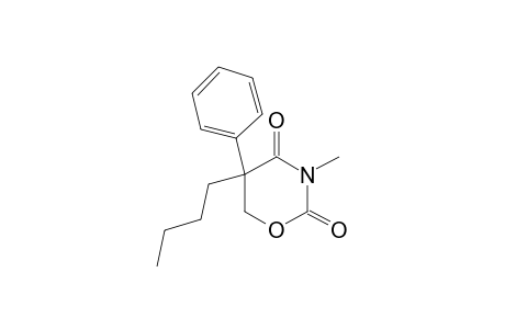 5-BUTYLDIHYDRO-3-METHYL-5-PHENYL-2H-1,3-OXAZINE-2,4(3H)-DIONE