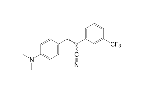 3-[p-(DIMETHYLAMINO)PHENYL)-2-(alpha,alpha,alpha-TRIFLUORO-m-TOLYL)ACRYLONITRILE