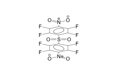 BIS(4-NITROTETRAFLUOROPHENYL)SULPHONE