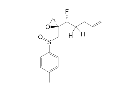 (1'R,2R)-2-[[(4-METHYLPHENYL)-SULFINYL]-METHYL]-2-(1'-FLUORO)-PENT-3'-ENYLOXIRANE