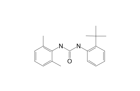 1-(2-TERT.-BUTYLPHENYL)-3-(2,6-DIMETHYLPHENYLUREA)