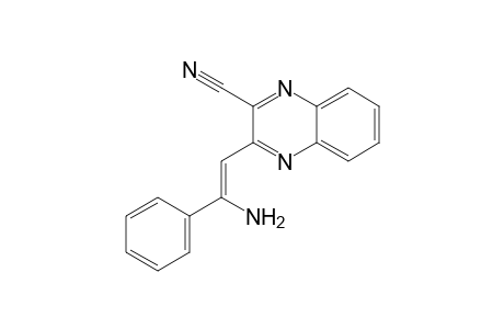 (Z)-3-(2-Amino-2-phenylvinyl)quinoxaline-2-carbonitrile