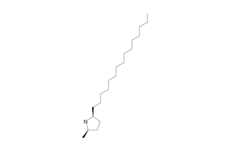 2-PENTADECYL-5-METHYLPYRROLIDINE