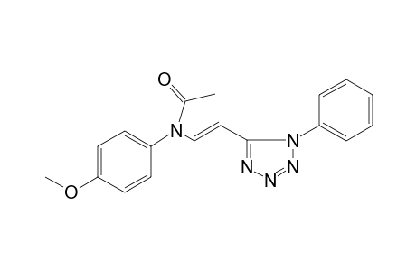 trans-N-[2-(1-phenyl-1H-tetrazol-5-yl)vinyl]-p-acetanisidide