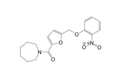 [5-(hexahydro-1H-azepin-1-ylcarbonyl)-2-furyl]methyl 2-nitrophenyl ether