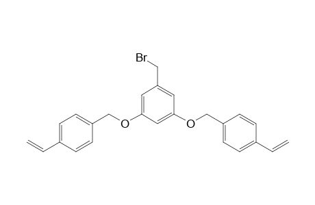 1-(bromomethyl)-3,5-bis[(4-ethenylphenyl)methoxy]benzene