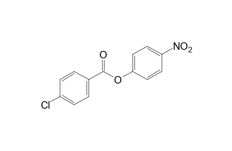 p-chlorobenzoic acid, p-nitrophenyl ester