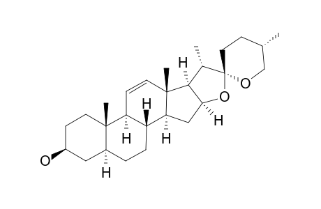 (25R)-3-BETA-HYDROXY-5-ALPHA-SPIROSTAN-11(12)-ENE