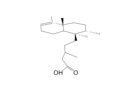 (5S,8R,9S,10R)-ENT-3-CLERODEN-15-OIC ACID; EPI-POPULIFOLIC ACID