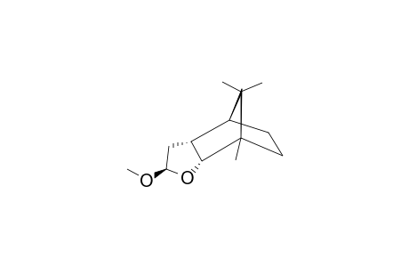 [2S-(2-ALPHA,3A-ALPHA,4-ALPHA,7-ALPHA,7A-ALPHA)]-2,3,3A,4,5,6,7,7A-OCTAHYDRO-2-METHOXY-7,8,8-TRIMETHYL-4,7-METHANOBENZOFURANE