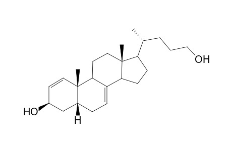 5.beta.-chola-1,7-dien-3.beta.,24-diol