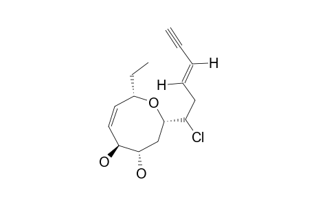 (3E)-(6XI,9R,10R)-6-CHLOROLAUTHISA-3,11-DIENE-1-YNE-9,10-DIOL