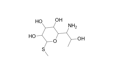 D-erythro-.alpha.-D-galacto-Octopyranoside, methyl 6-amino-6,8-dideoxy-1-thio-