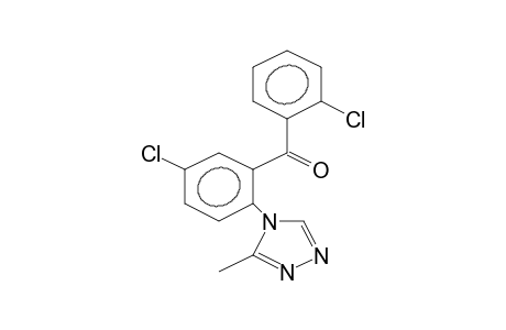 2',5-Dichloro-2-[3-methyl-(4H)-1,2,4-triazol-4-yl]benzophenone