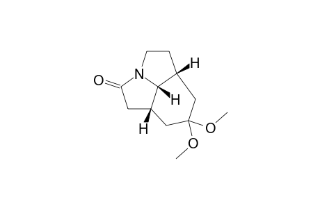 (5ARS,8ARS,8BRS)-1,4,5,5A,6,8,8A,8B-OCTAHYDRO-1H-PYRROLO-[3,2,1-HI]-INDOLE-#15