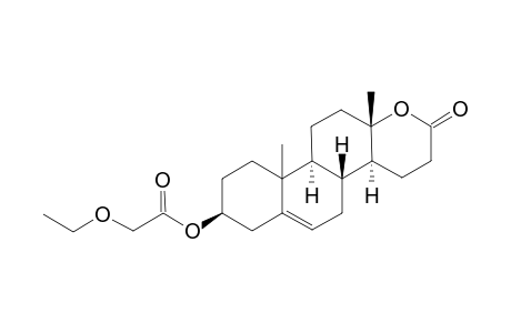 17A-OXA-D-HOMO-ANDROST-5-EN-17-ONE-3-BETA-YL-3'-OXA-PENTANOATE