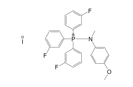 N-METHYL-N-(PARA-METHOXYPHENYL)-IMINO-META-TRIFLUOROPHENYLPHOSPHONIUM-IODIDE