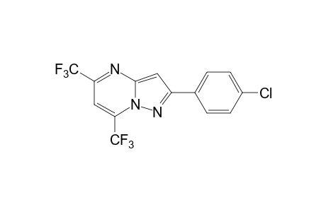 5,7-bis(trifluoromethyl)-2-(p-chlorophenyl)pyrazolo[1,5-a]pyrimidine