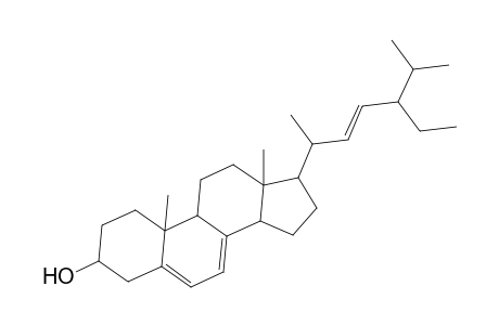 Stigmasta-5,7,22-trien-3-ol, (3.beta.)-