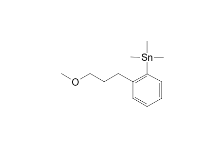 3-(ORTHO-TRIMETHYLSTANNYLPHENYL)-PROPYL-METHYLETHER