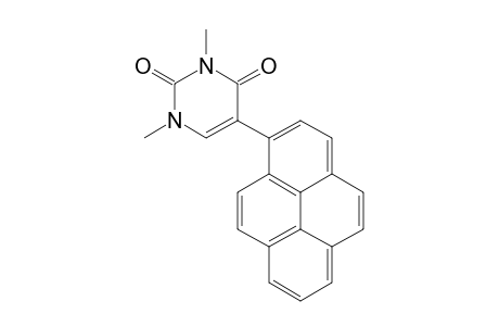 1,3-DIMETHYL-5-(PYREN-1-YL)-PYRIMIDINE-2,4(1H,3H)-DIONE