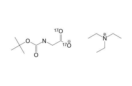 17O-BOC-GLYCINE,TRIETHYLAMMONIUMSALT