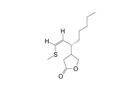 (1'R*,2'Z,3R*)-3-[3'-(METHYLTHIO)-1'-PENTYL-PROP-2'-ENYL]-BUTAN-4-OLIDE