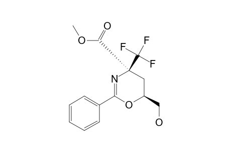 4-(RS)/6-(RS)-METHYL-(6-HYDROXYMETHYL-2-PHENYL-4-TRIFLUOROMETHYL-5,6-DIHYDRO-4H-1,3-OXAZINE)-4-CARBOXYLATE;DIASTEREOISOMER-1